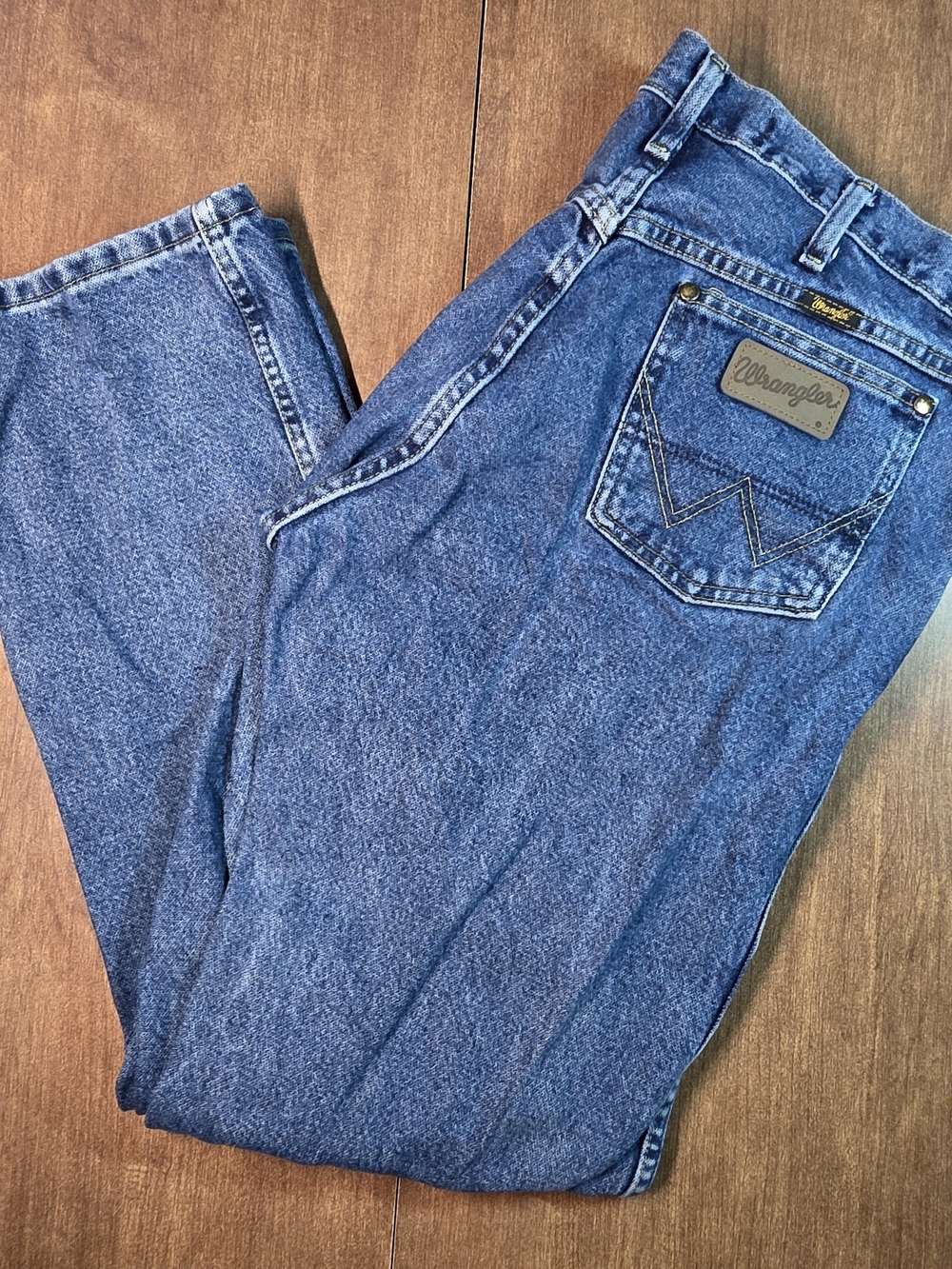 WRANGLER GEORGE STRAIT COWBOY CUT JEANS 34 X 32 Original Fit 1013MGSHD